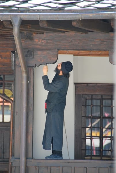 超希少】✞木彫りイコノスタシス祭壇 宗教美術イコン（Icon）壁画 宗教