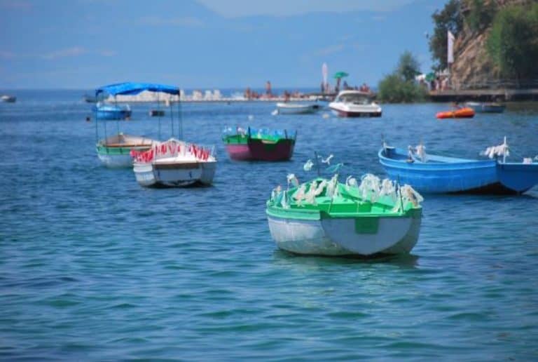 Macedonia, Ohrid – un sacco di barche, 2011 (Ohrid)