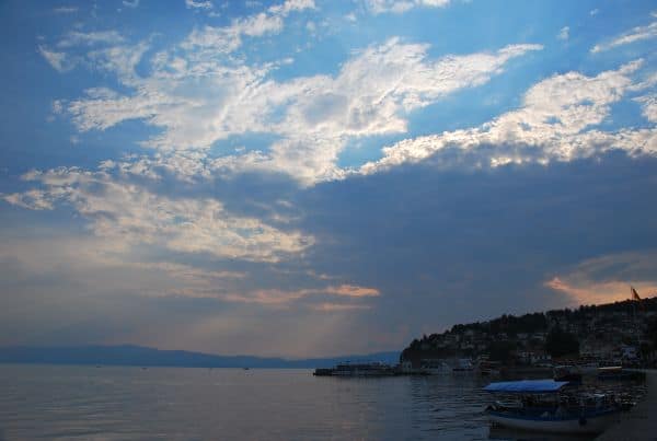 Macedonia, Ohrid – tramonto, 2011 (Ohrid)