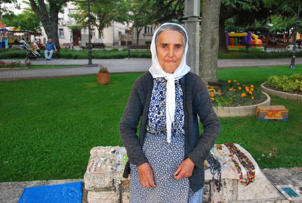 Una piccola donna a Ohrid