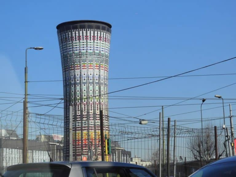 Milan – tower, Jan.2015 (Milan)