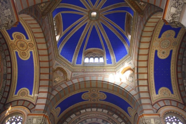 Milan, monumentale – blue ceiling, Jan.2015 (Milan)