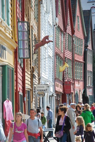 Norvegia, Bergen – movimento, 2009