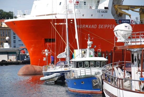 Norvegia, Bergen – navi, 2009