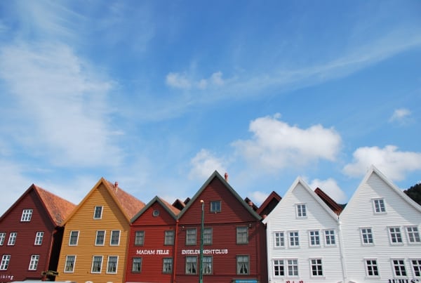 Norvegia, Bergen – cielo, 2009