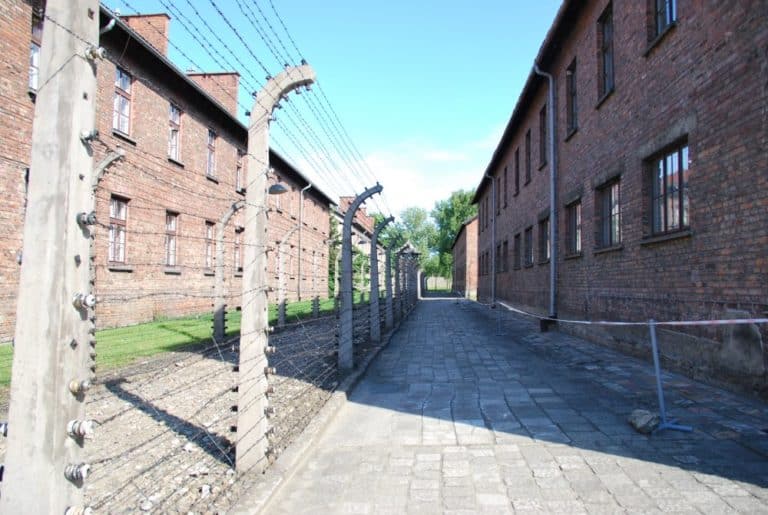 Poland, Auschwitz – buildings, May 2009