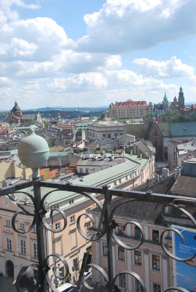 Polonia, Cracovia – vista con strada, maggio 2009 (Cracovia)