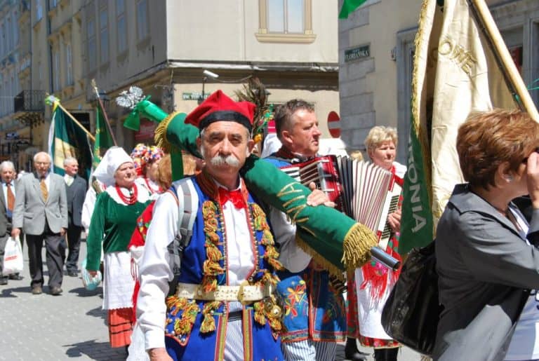 Polonia, Cracovia – costumi, maggio 2009 (Cracovia)