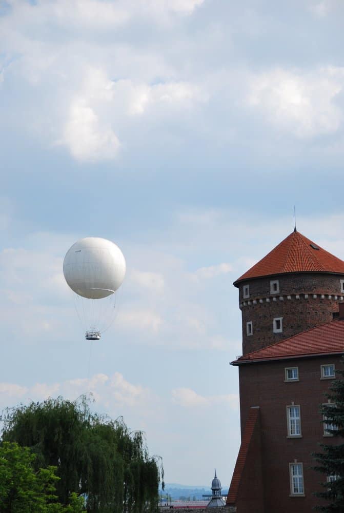 Polonia, Cracovia – mongolfiera, maggio 2009 (Cracovia)