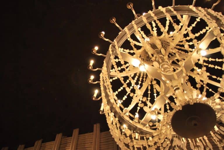 Poland, Wieliczka – chandelier, May 2009