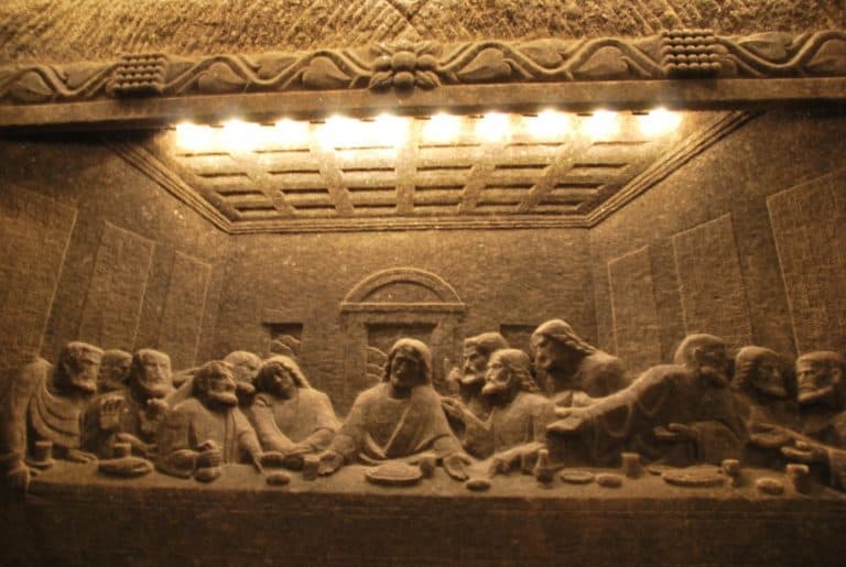 Poland, Wieliczka – the Last Supper, May 2009
