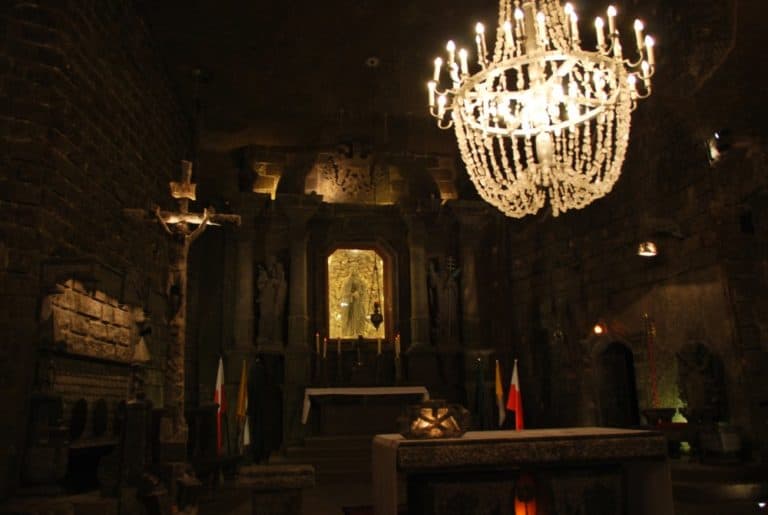 Poland, Wieliczka – altar, May 2009