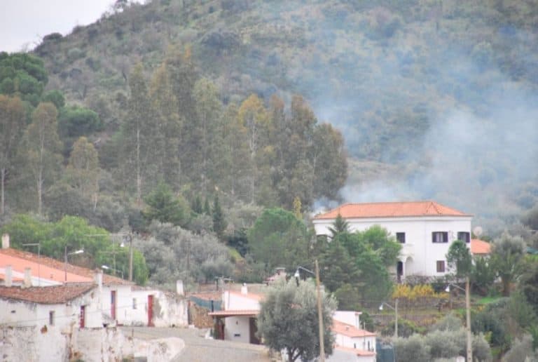 La solitudine del villaggio di Mertola