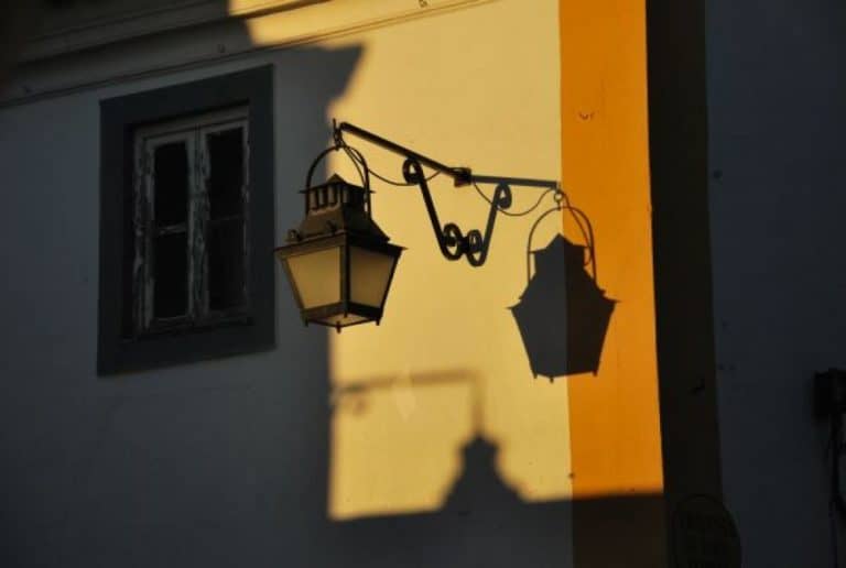 Portogallo, Evora – lampione, 2011 (Alentejo)