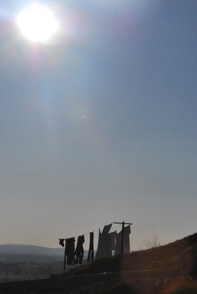 Portogallo, Arraiolos – bucato, dicembre 2011 (Alentejo)