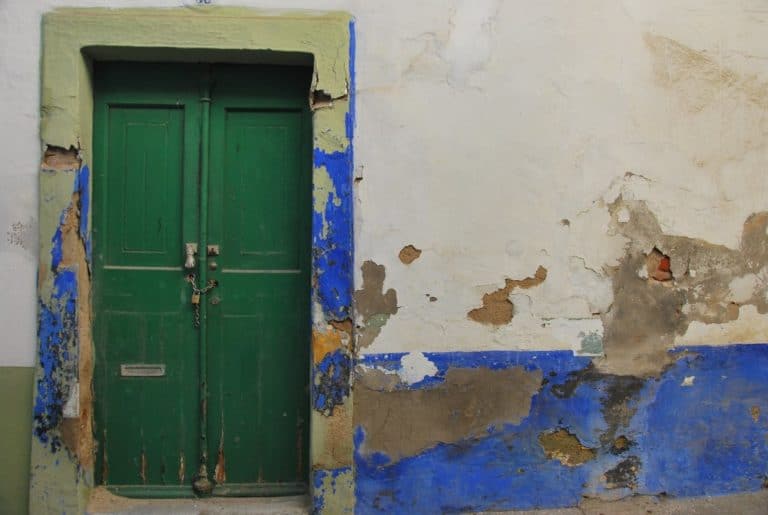 Portogallo, Beja – porta verde, dicembre 2011 (Alentejo)