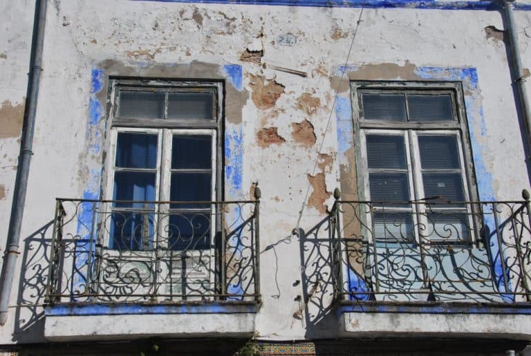 Portogallo, Beja – vecchia casa, dicembre 2011 (Alentejo)