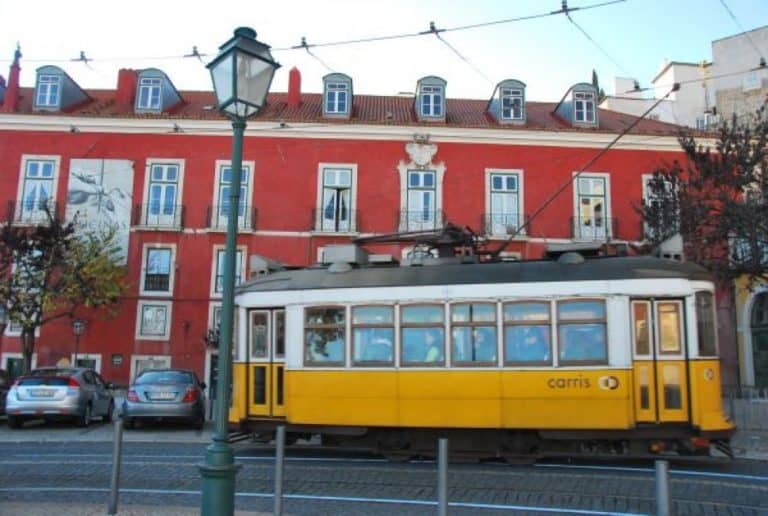 Portugal, Lisbon – yellow tram, 2011 (Lisbon)