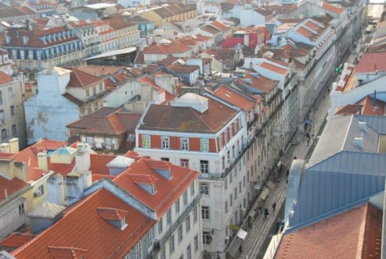 Portugal, Lisbon – straight street, 2012 (Lisbon)