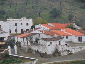 Portogallo, Mertola – tetti arancioni, gennaio 2012