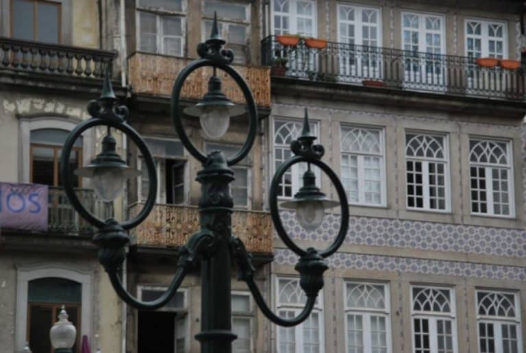 Portogallo, Oporto – altro lampione, 2009