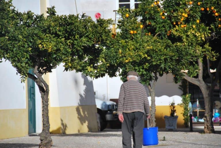 Portugal, Vila Vicosa – old man, Dec.2011 (Alentejo)