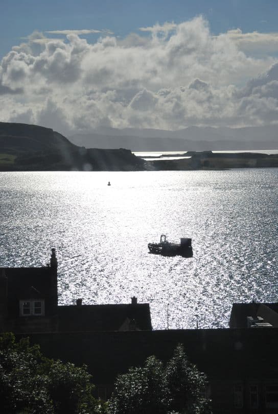 Scotland, Oban – against the light, 2010