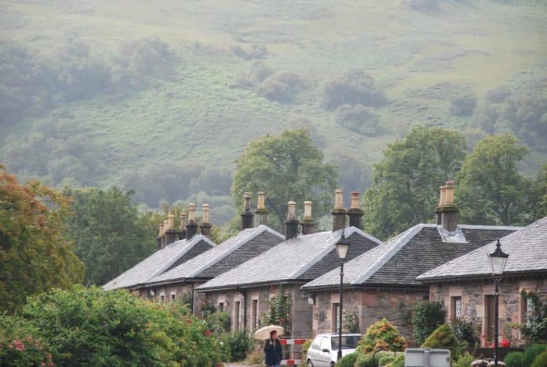 Scotland, Loch Lomond – houses, 2010
