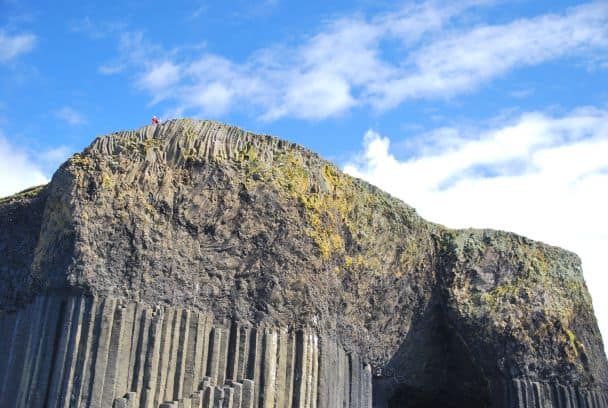 Scotland, Staffa – white clouds, 2010