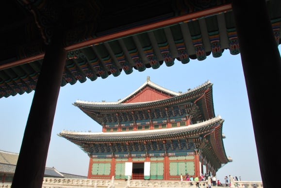 South Korea, Seoul – traditional building, 2011 (Seoul)