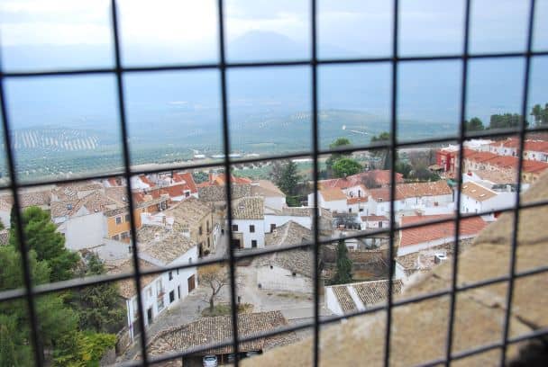 Vistas desde la catedral de Baeza