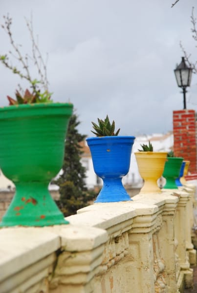 Spagna, Ronda – vasi colorati, 2011 (Andalusia) (Ronda)
