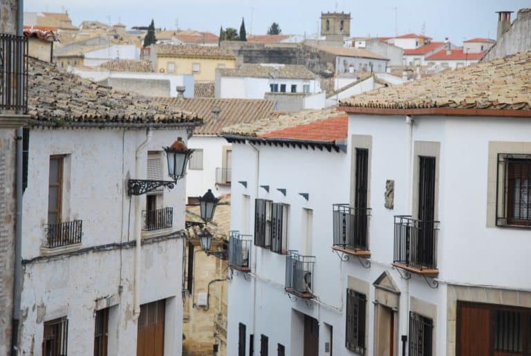 Spain, Baeza – white houses, Dec.2010 (Andalucía)