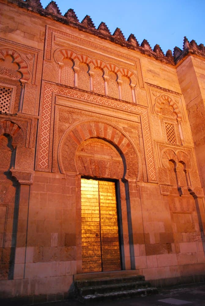 Spain, Cordoba – door, Dec. 2010 (Andalucía) (Córdoba)