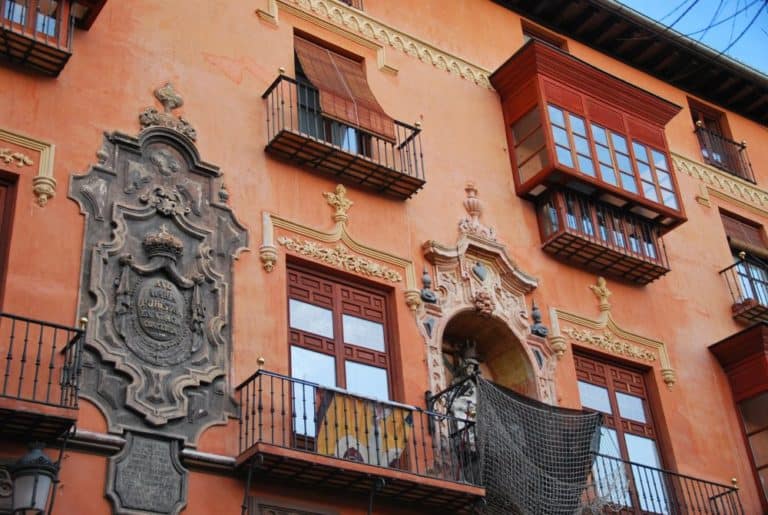 Spain, Granada – salmon pink, Dec. 2010 (Granada) (Andalucia)