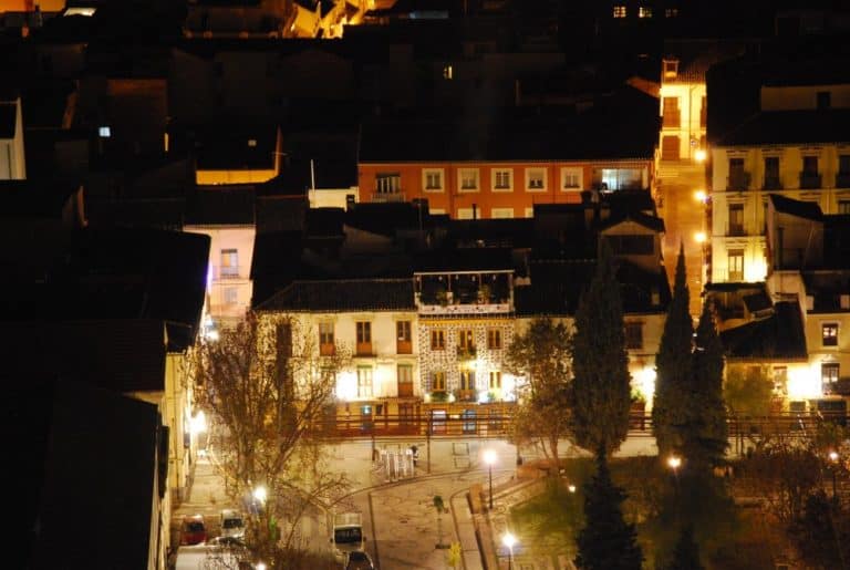 Spain, Granada – night, Dec. 2010 (Granada) (Andalucia)