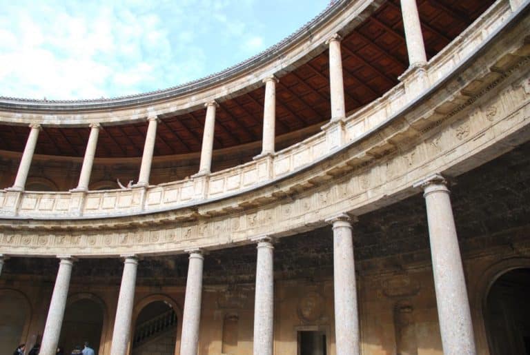 Spagna, Granada – palazzo, dicembre 2010 (Andalusia) (Granada)
