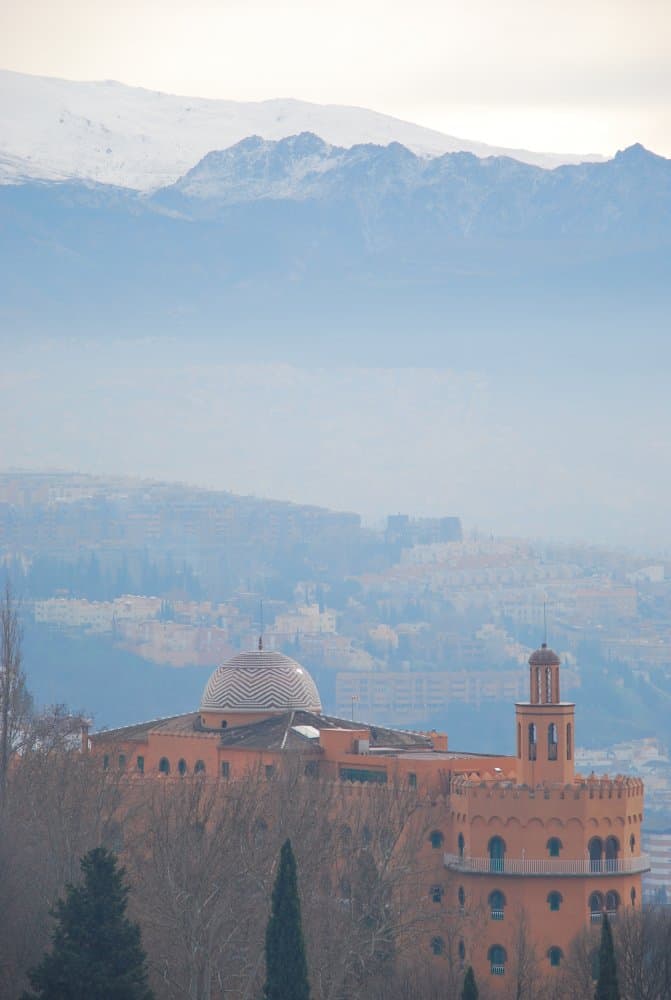 Spagna, Granada – foschia, dicembre 2010 (Andalusia) (Granada)