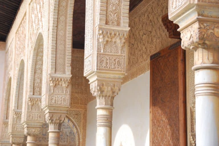 Spain, Granada – pillars, Dec. 2010 (Granada) (Andalucia)