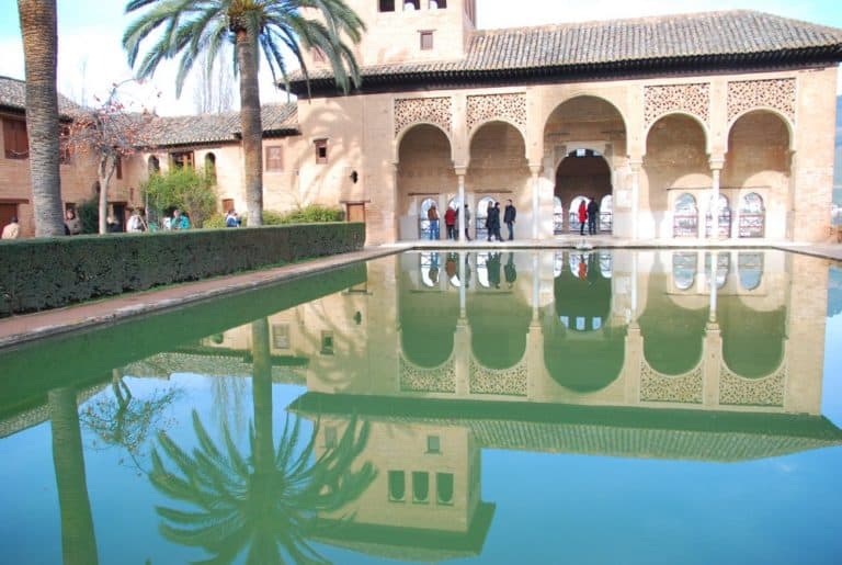 Spain, Granada – reflections, Dec. 2010 (Granada) (Andalucia)