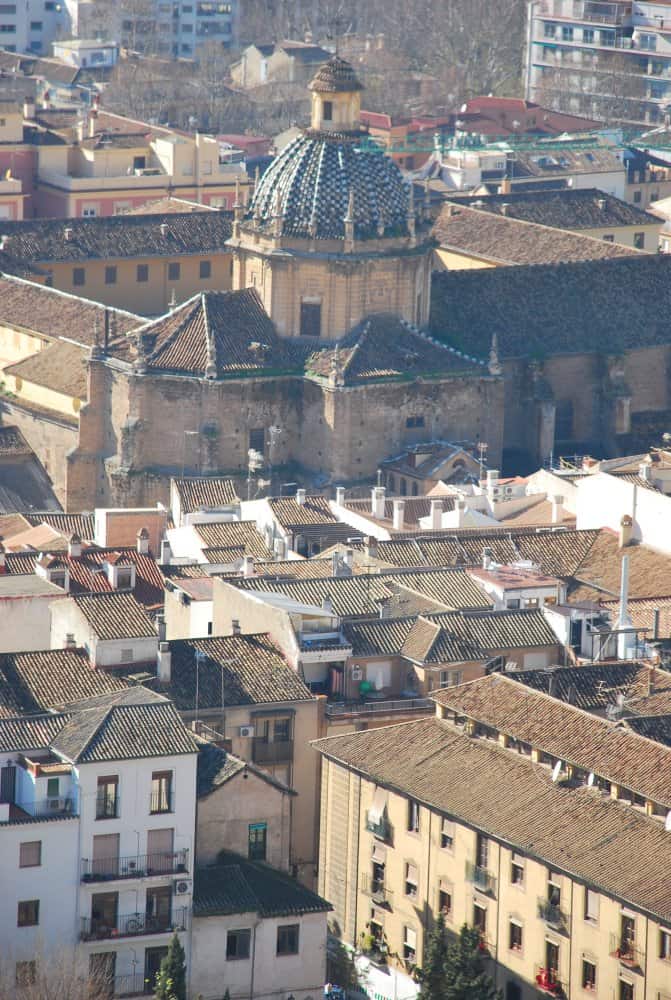 Spain, Granada – look down, Dec. 2010 (Andalucía) (Granada)
