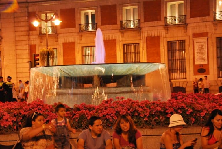 Spagna, Madrid – fontana, luglio 2012 (Madrid)