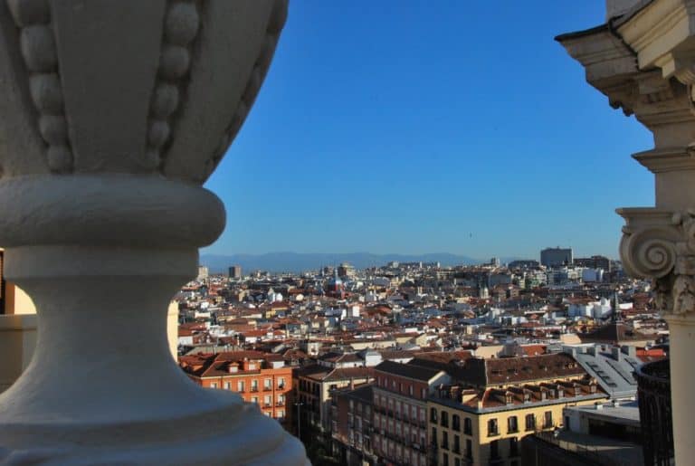 Spagna, Madrid – vista dalla cima, luglio 2012 (Madrid)