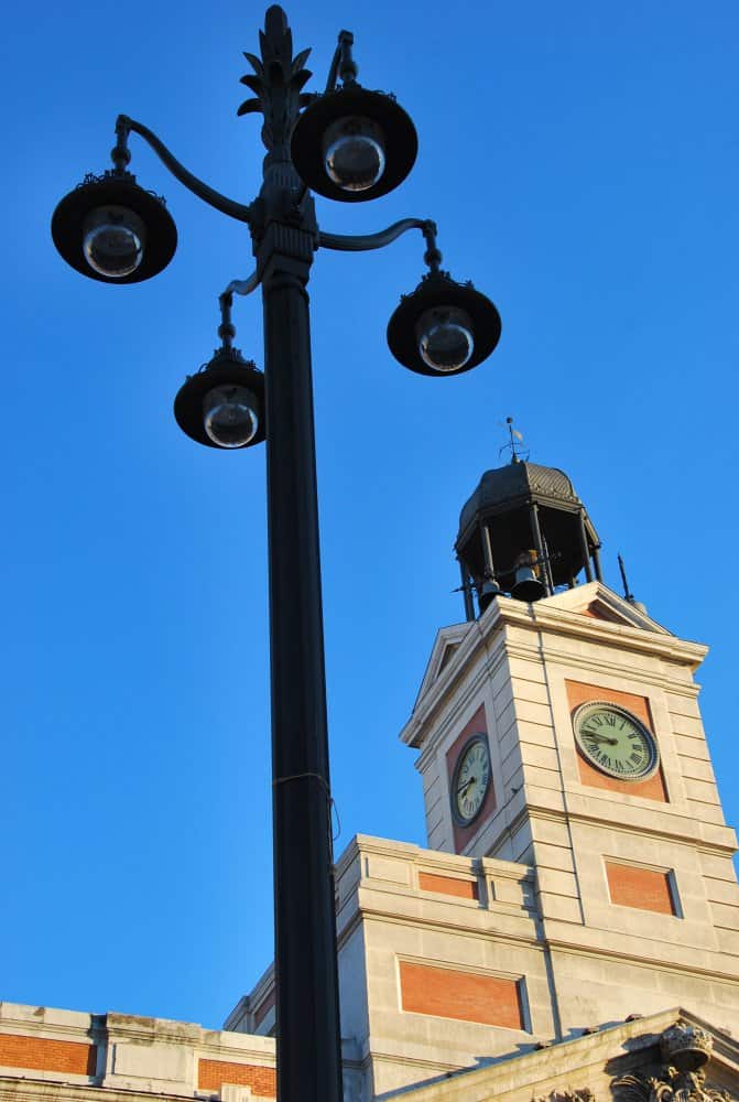 Spagna, Madrid – torre dell’orologio, luglio 2012 (Madrid)