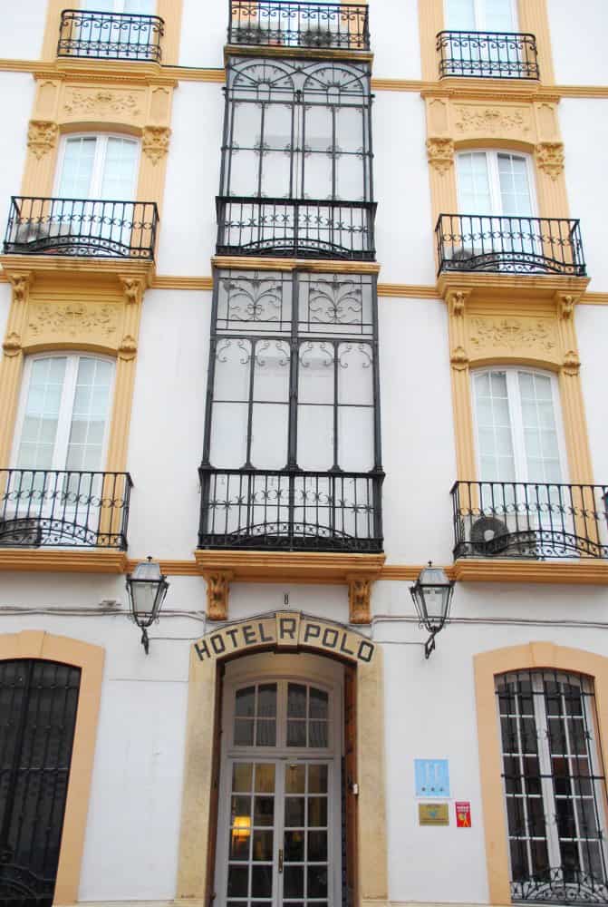 Spagna, Ronda – palazzo di un hotel, dicembre 2010 (Andalusia) (Ronda)