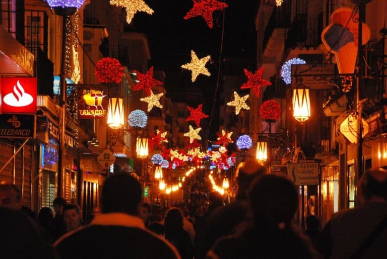 Spagna, Ronda – folla, dicembre 2010 (Andalusia) (Ronda)