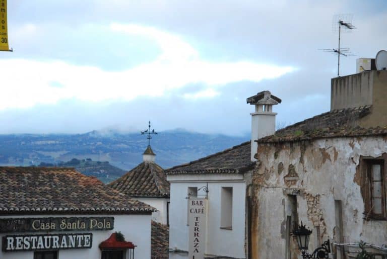 Spain, Ronda – slope, Dec.2010 (Ronda) (Andalucía)