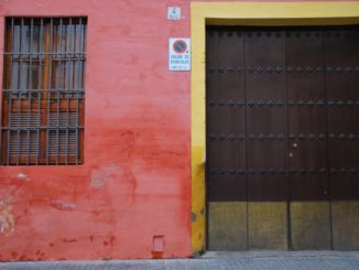 Spain, Seville – doorway, December 2010