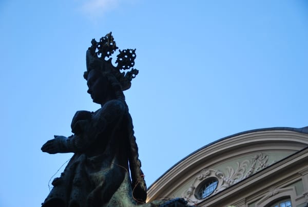 Sweden, Stockholm – statue, 2011 (Estocolmo)