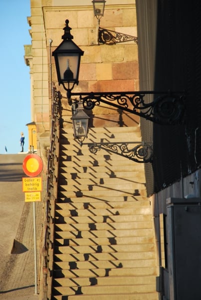 Sweden, Stockholm – staircase, 2011 (Estocolmo)